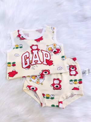 y966 - Little Baby Vest Set - 图片 13
