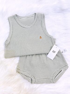 y966 - Little Baby Vest Set - 图片 15