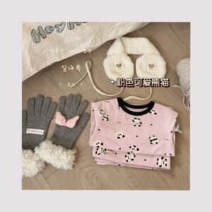 y869 - Premium Lycra Cotton Pajamas Set - 图片 6
