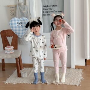 y956 - Lycra Cotton Homewear Pajama Set - Image 7