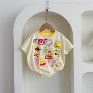 y954 - Cute Cartoon Romper & Socks - 图片 9