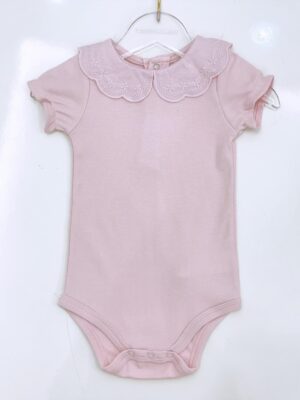 y933 – Baby Girl Short Sleeve Romper yampi - Image 3