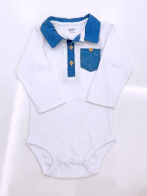 y931 – Baby Boy Long sleeve Romper - yampi - 图片 3