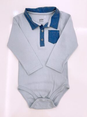 y931 – Baby Boy Long sleeve Romper - yampi - 图片 4