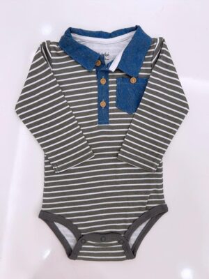 y931 – Baby Boy Long sleeve Romper - yampi - 图片 6