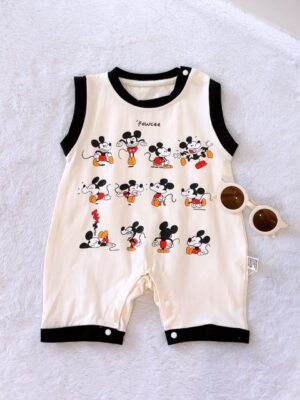 y948 - Mickey Mouse Sleeveless Jumper - 图片 1