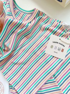 y944 - Rabbit Ear Stripe Set - 图片 5