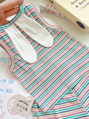 y944 - Rabbit Ear Stripe Set - 图片 7