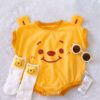 y952 - Cartoon Sleeveless Romper + Socks - 图片 4