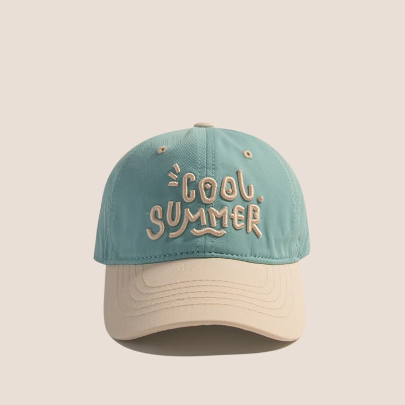 y973 - Color-blocked Cool Summer Cap - Image 3