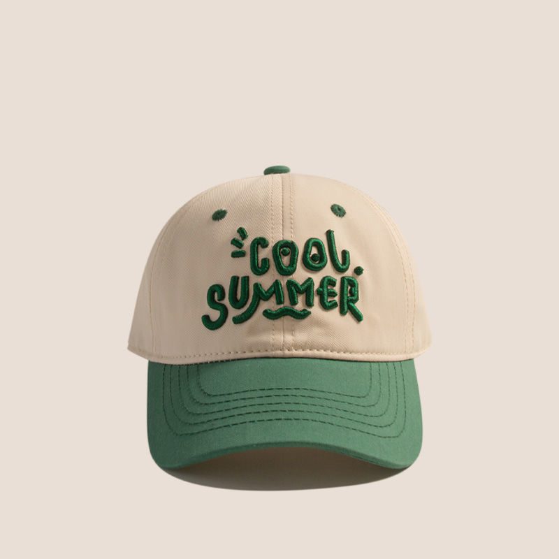 y973 - Color-blocked Cool Summer Cap - Image 4
