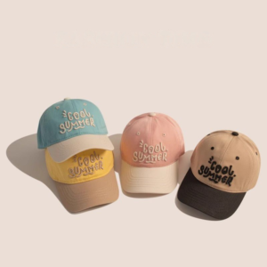 y973 - Color-blocked Cool Summer Cap - 图片 2