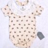 y1022 - Baby Girl Japan Style Doll Collar Cottoli Romper - Image 6