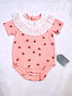 y1022 - Baby Girl Japan Style Doll Collar Cottoli Romper - 图片 13