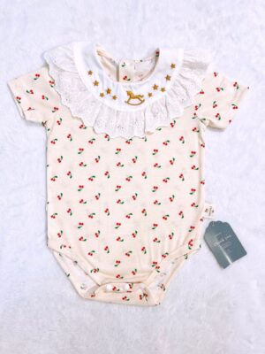 y1022 - Baby Girl Japan Style Doll Collar Cottoli Romper - 图片 21