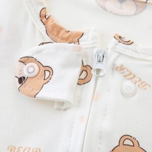 y1015 - Cute Bear Zipper Jumper - Image 3
