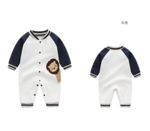 y1009 - Cute Lion Long Sleeves Jumper - 图片 2