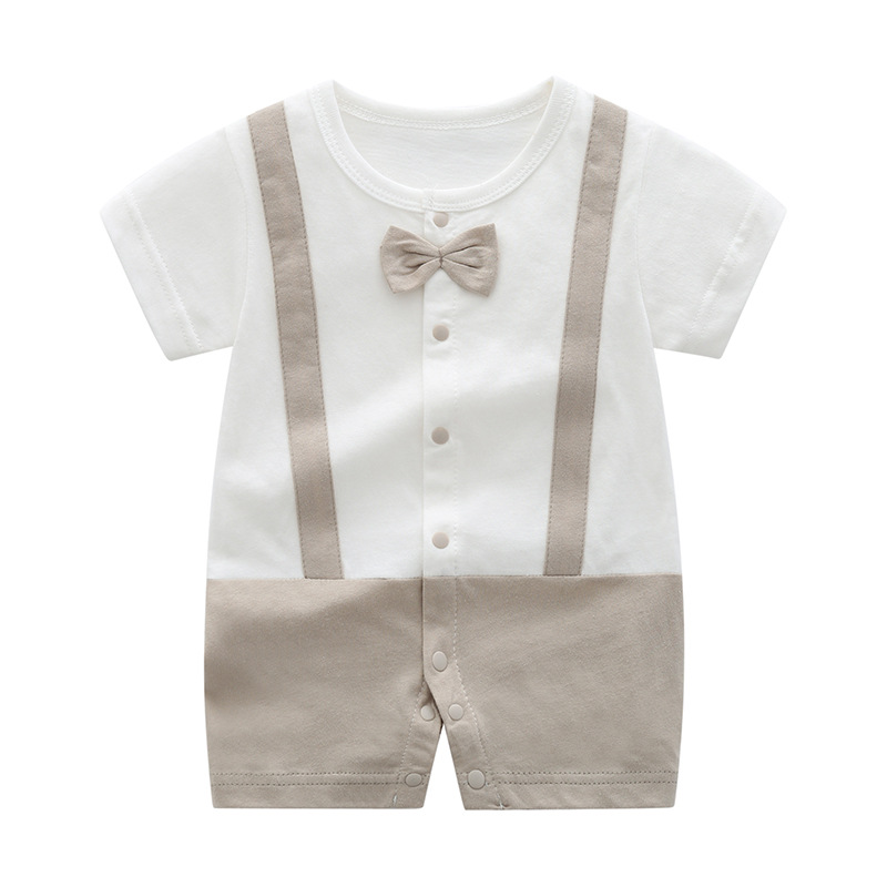 y1017 - Apricot Short Sleeves Gentleman Jumper - Image 1