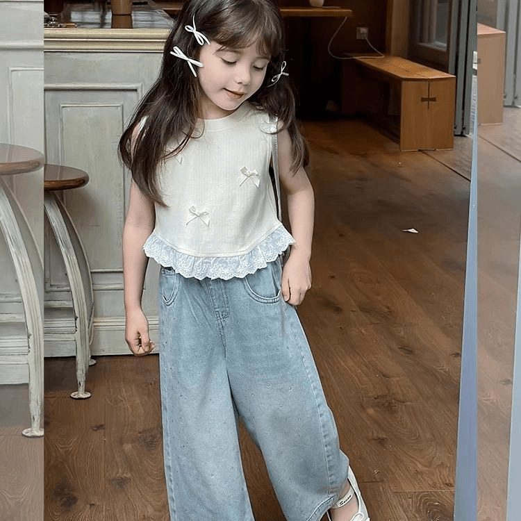 y993 - Bowknot Vest - 图片 6