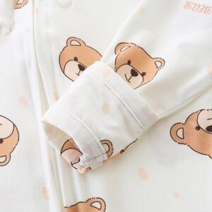 y1015 - Cute Bear Zipper Jumper - Image 4