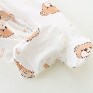 y1015 - Cute Bear Zipper Jumper - Image 5