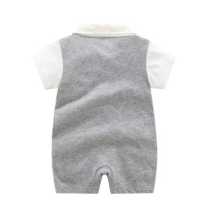 y1014 - Grey Vest 2 Piece Fake Jumper - 图片 3