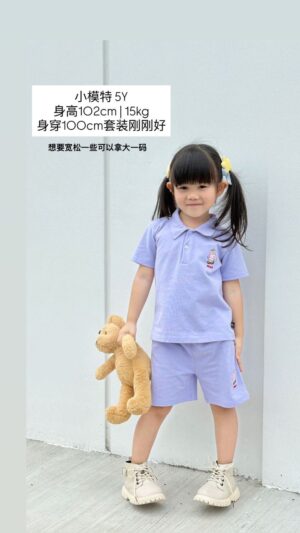 y982 - lolo Kid Set baby fashion - 图片 6