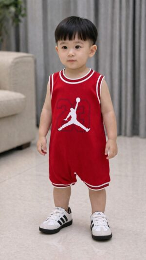 y990 - AJ Baby Romper Jersey - 图片 2