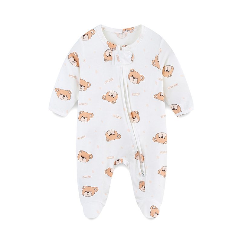y1015 - Cute Bear Zipper Jumper - Image 1