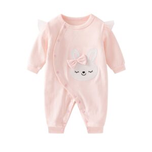 y1023 - Pink & Yellow & Purple Cute Bunny Long Sleeves Jumper - 图片 2