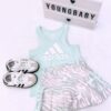 y1031 - AD Vest + Skirt Set - Image 4