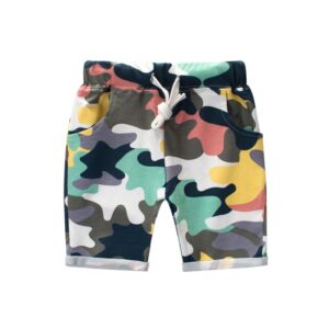 y1082 - Colorful Army Short Pant