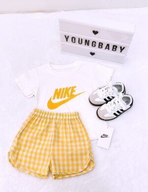 y1040 - Candy Plaid Pant Set - 图片 6