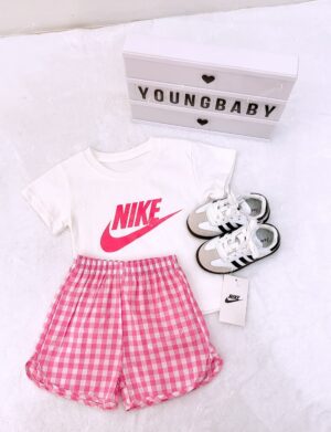 y1040 - Candy Plaid Pant Set - 图片 8