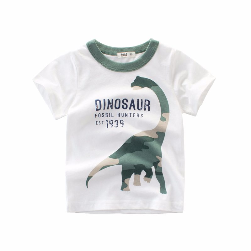 y1104 - Army Dinosaur T-shirt - 图片 1