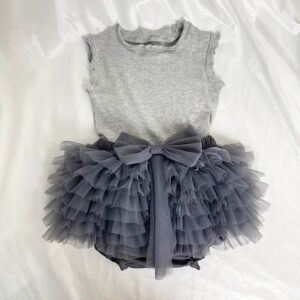 y1050 - Tutu Skirt Two-Piece Set - 图片 9