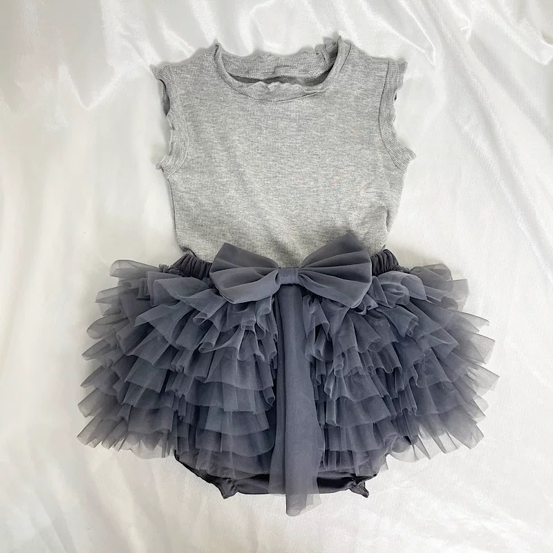 y1050 - Tutu Skirt Two-Piece Set - Image 9