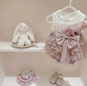 y1050 - Tutu Skirt Two-Piece Set - 图片 2