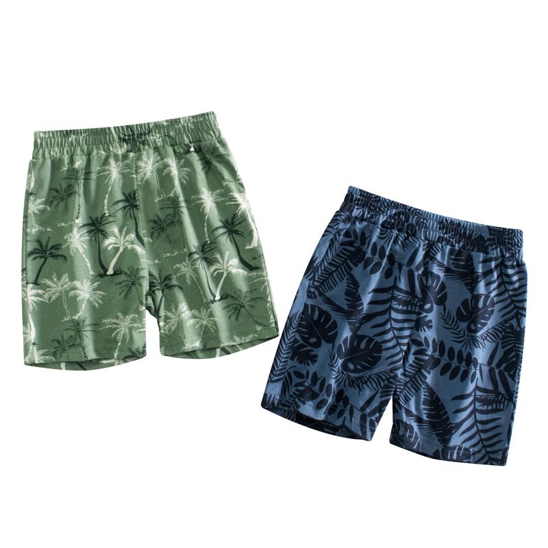 y1101 - Hawaii Style Short Pant - 图片 1