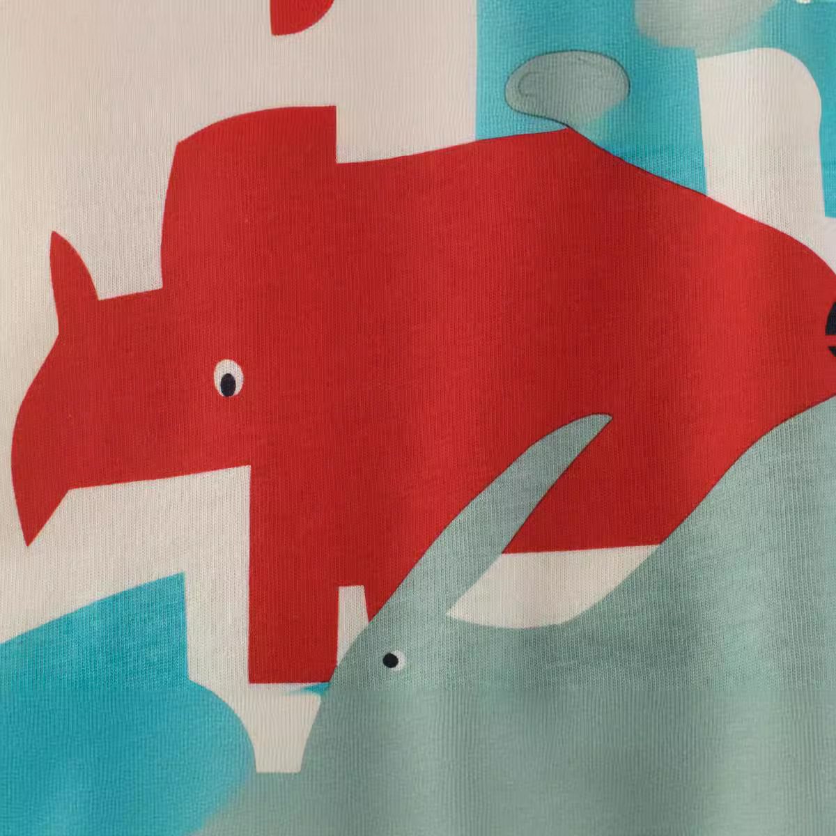 y1086 - Colorful Dinosaur T-shirt - 图片 4