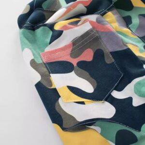 y1082 - Colorful Army Short Pant - 图片 4
