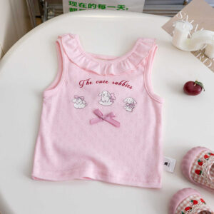 y1115 - The Cute Rabbits Vest - 图片 3