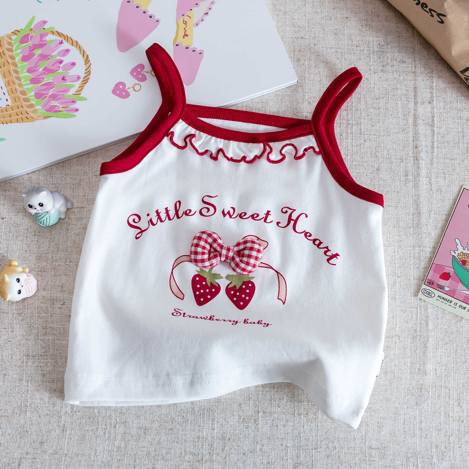 y1043 - Little Sweet Heart Camisole - Image 2