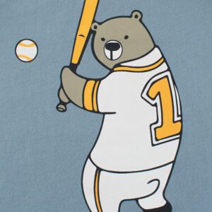 y1095 - Baseball Bear Vest - 图片 2