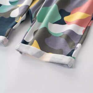 y1082 - Colorful Army Short Pant - 图片 3