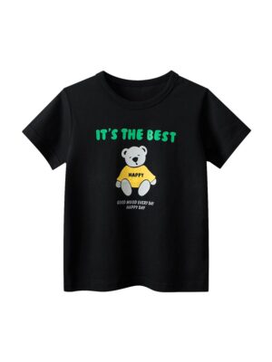 y1075 - Happy Bear T-shirt - Image 2
