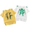 y1077 - Dinosaur Body T-shirt - 图片 1