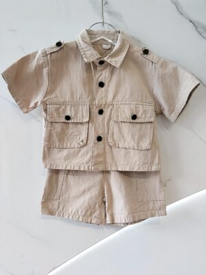 y1121 - Khaki Suit - 图片 1