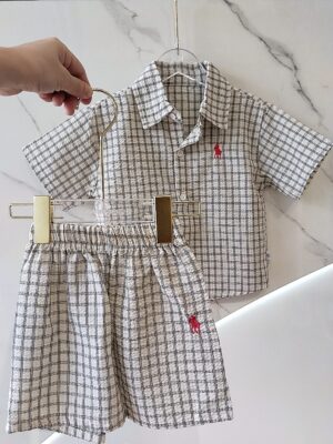 y1122 - Casual Plaid Suit - 图片 2