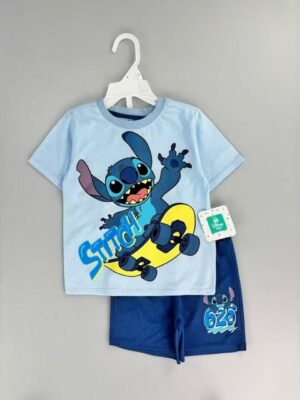 y1025 - Stitch Boy Set - 图片 1